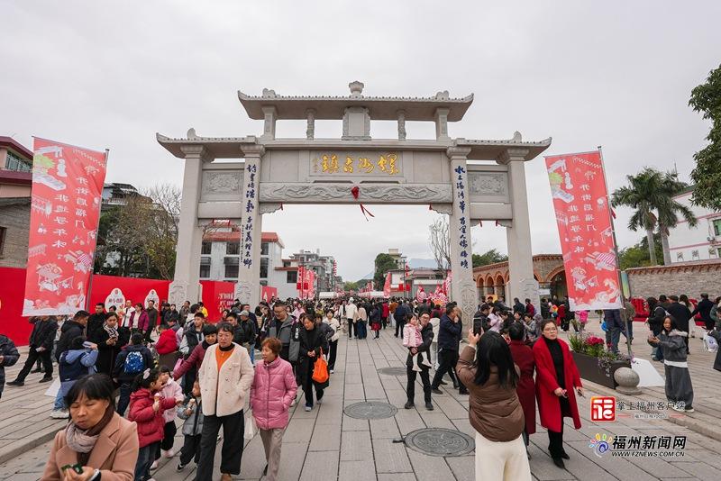 福州螺洲古镇人气旺 福州螺洲古镇人气旺